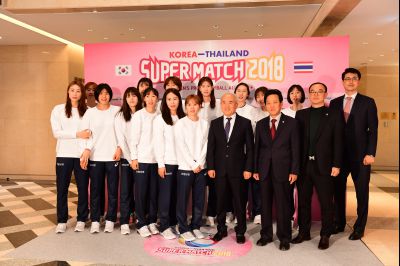 2018 한국 대 태국 여자배구 올스타 슈퍼매치 웰컴파티 D-19.JPG