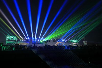 제11회 화성뱃놀이 축제 4일차 밤바다 레이져 쇼 및 전곡항 밤 풍경