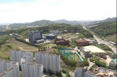 봉담읍 주민센터,봉담호수공원,장안대학교 일원 항공촬영 S-7.JPG