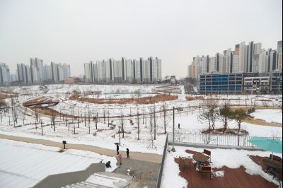 동탄호수길 겨울풍경