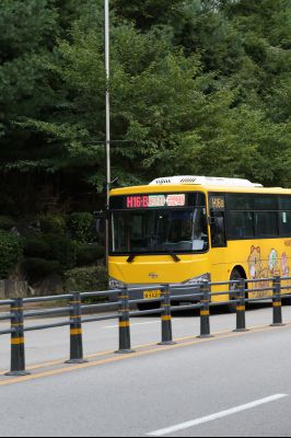 노작로 및 솔빛마을 사거리 사거리,동탄2동 행정복지센터 앞 정류장, 그늘막, H16 동탄순환버스 운행현황 A-70.JPG