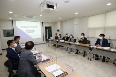 전라남도 도의원 및 목포시 의원, 관계자 서철모 시장과 버스정책관련 간담회 A-10.JPG