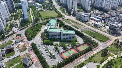 왕배산,왕배초등학교,한국도로공사 인재개발원 항공촬영 DJI_20240509110930_0035_D.JPG