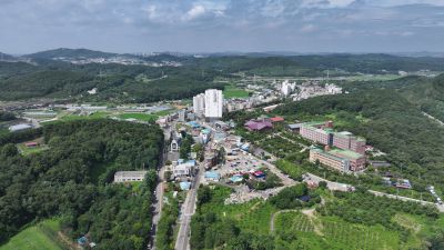 화성비봉공공주택지구, 비봉면 소재지, 구포리, 비봉사거리 및 서해안 고속도로 비봉톨게이트 항공사진 DJI_20240716102308_0200_D.jpg