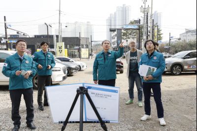 정구원 제1부시장 해빙 대비 취약시설 남양읍 현장점검