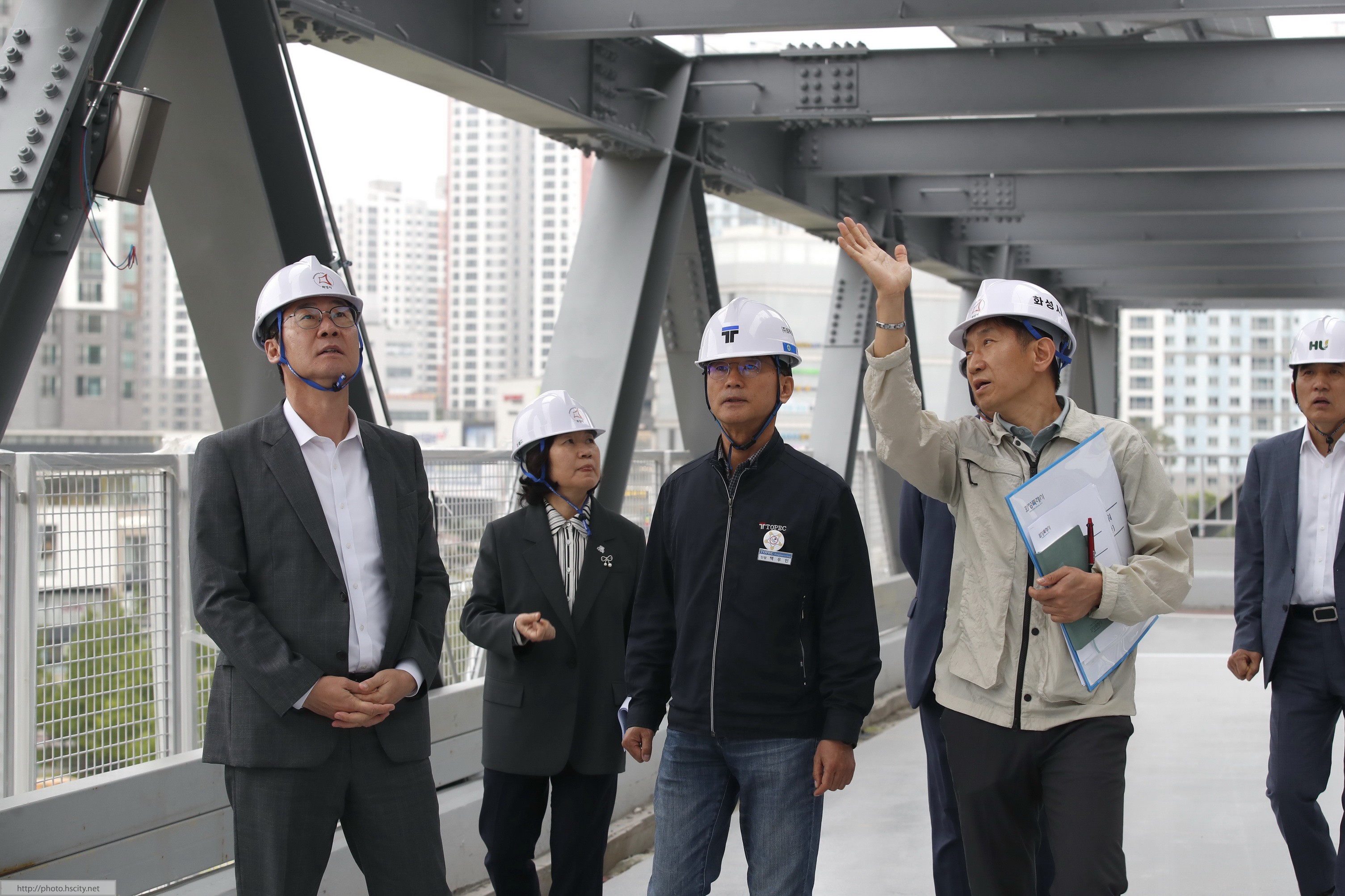 동탄호수공원 주차타워 현장방문 