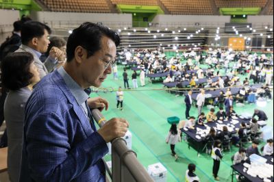 정명근 시장 제21대 대통령 선거 개표장 방문 및 격려