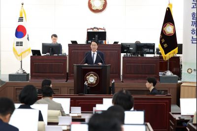 제243회 임시회 제2차 본회의 시정질문