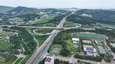 도이교차로 및 종합운동장 교차로,도원체육공원, 행정리 일원 항공촬영 DJI_20250805100502_0079_D_resize_크기변경.JPG