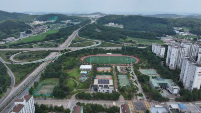 도이교차로 및 종합운동장 교차로,도원체육공원, 행정리 일원 항공촬영 DJI_20250805100513_0083_D_resize_크기변경.JPG