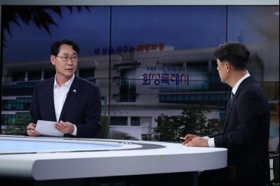 KBS 뉴스in 인터뷰 녹화