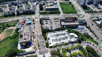 화성특례시청 및 화성특례시의회 건립공사현장, 남양읍 일원 항공촬영 DJI_20250807101944_0076_D_크기변경.JPG