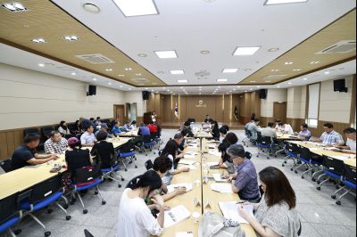 화성시통리장단협의회 월례회의