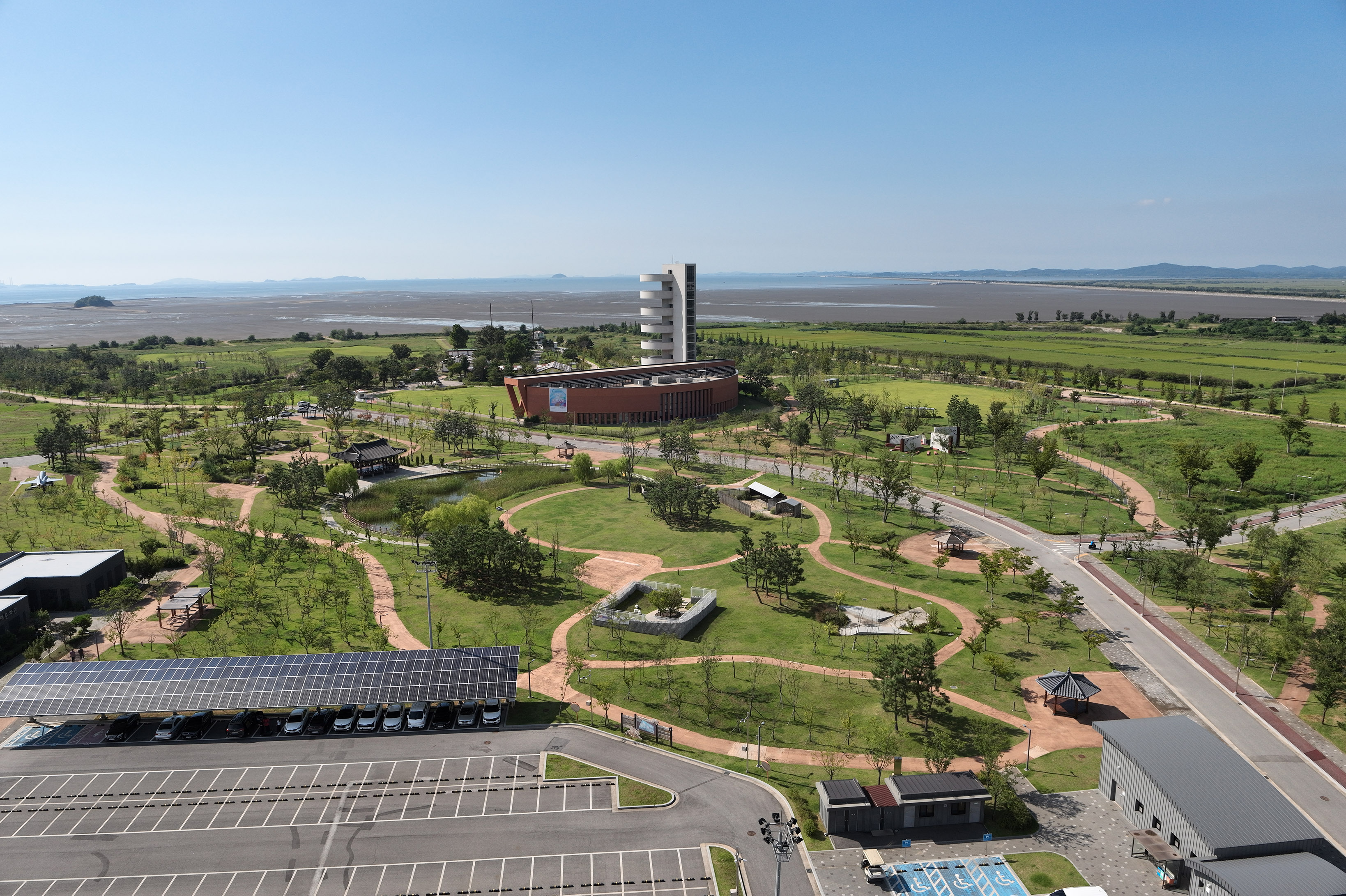 궁평유원지 및 매향리 평화생태공원 항공촬영 