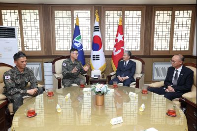 정구원 제1부시장 추석맞이 51사단 방문