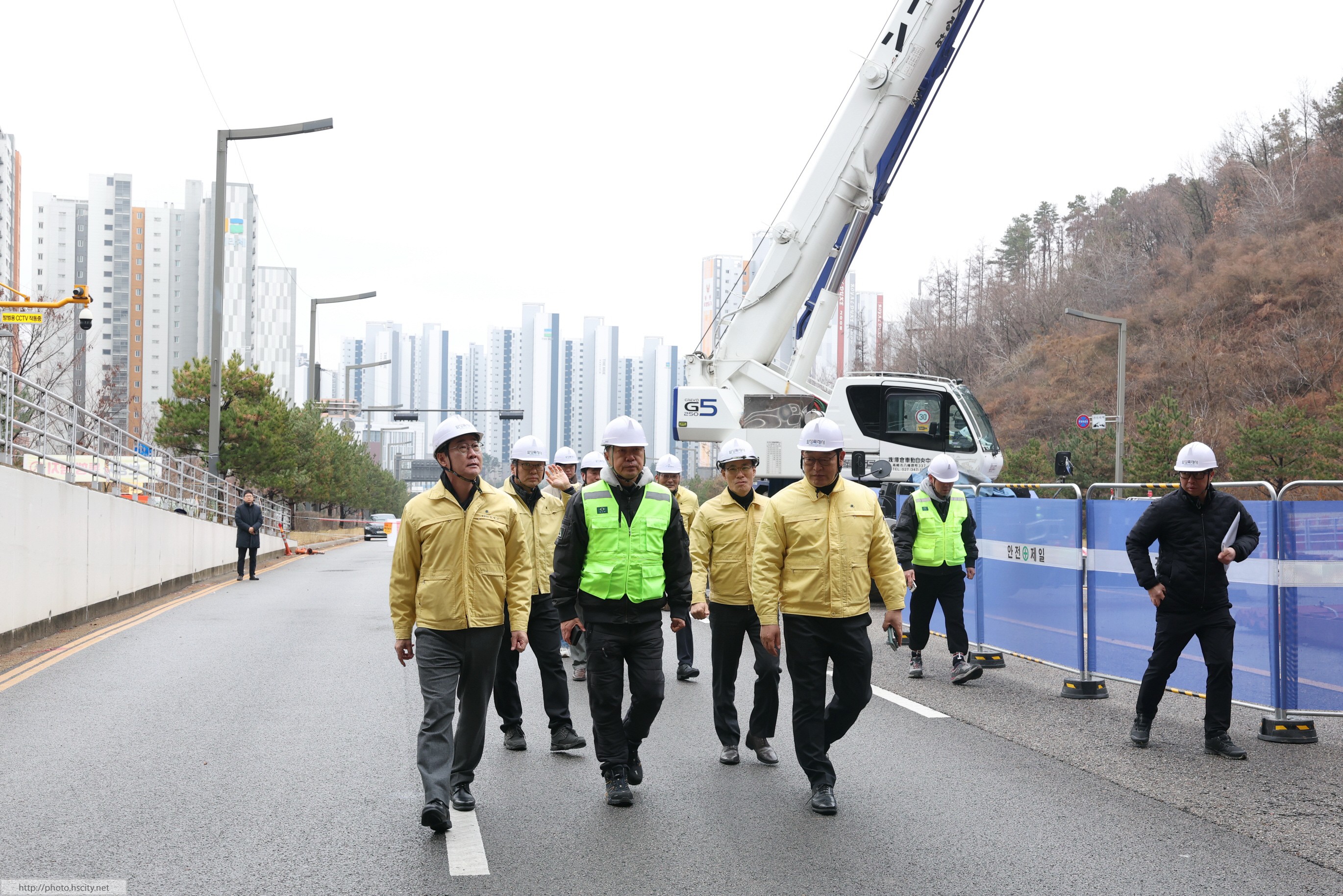 동탄숲 생태터널 현장점검 