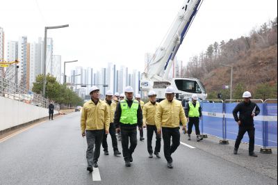 동탄숲 생태터널 현장점검