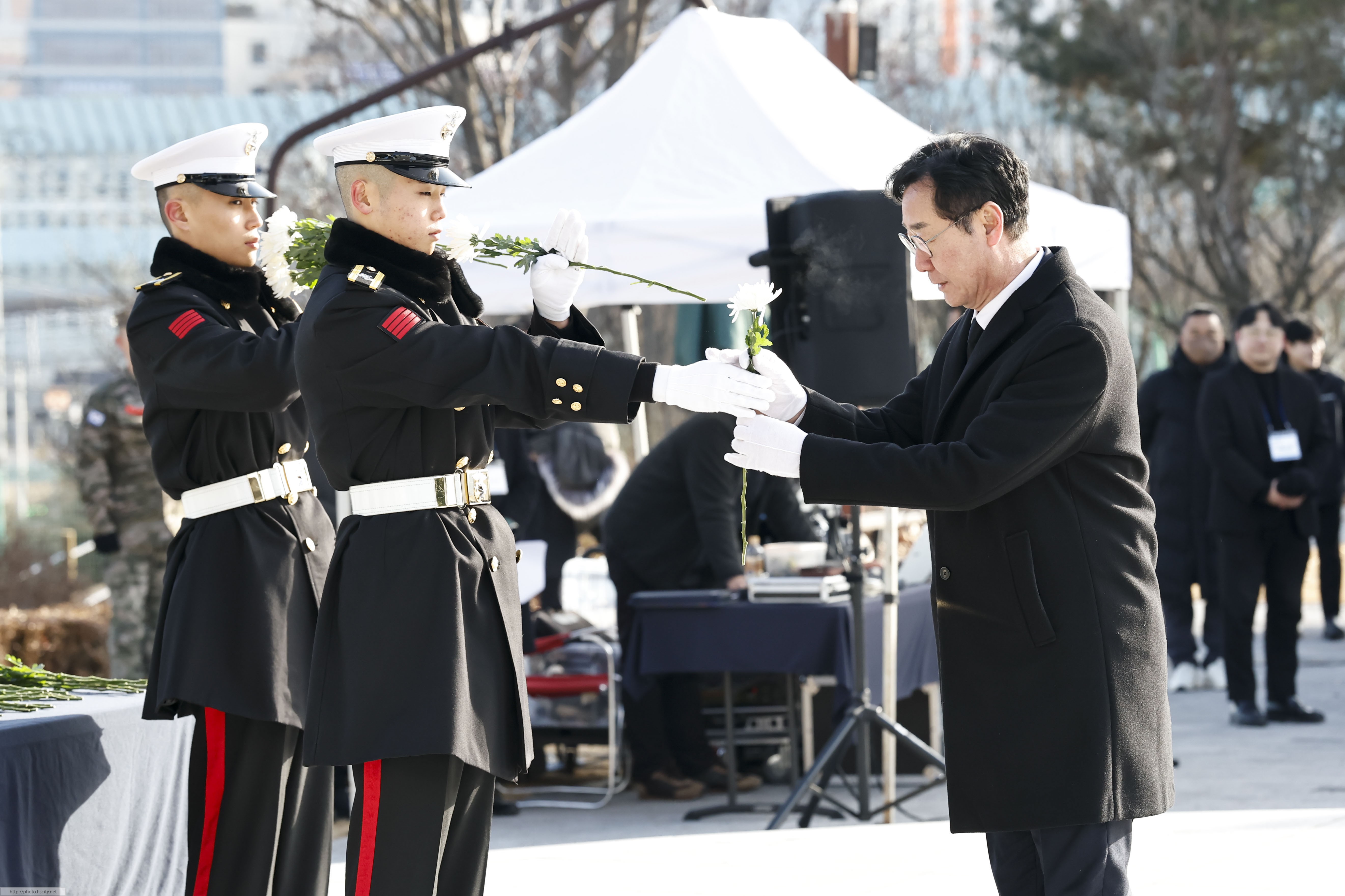 현충탑 신년참배 