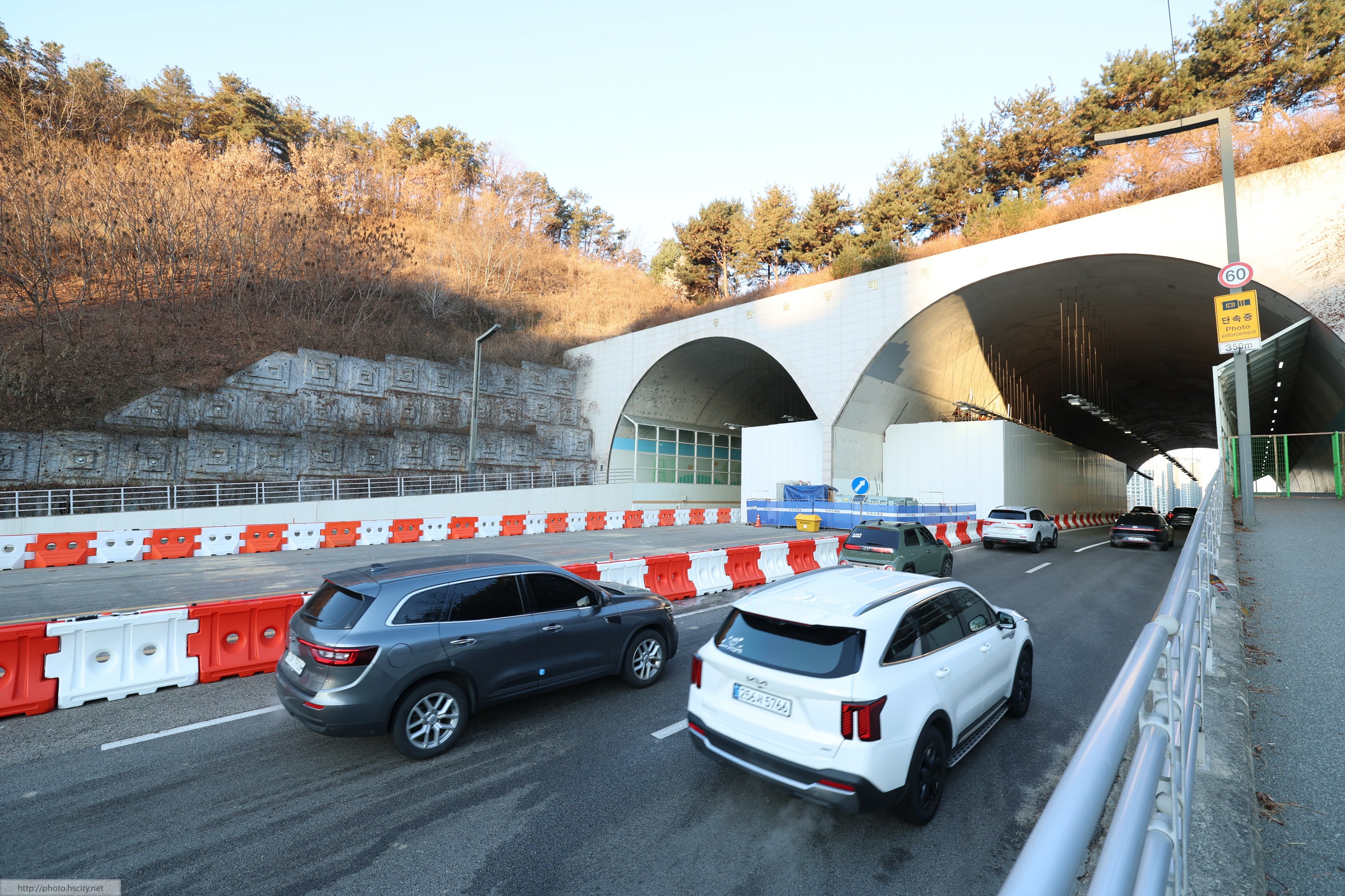 목동 동탄숲 생태터널 현황 