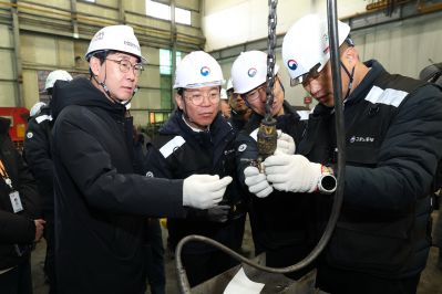 김영훈 고용노동부 장관 화성시 산업안전지킴이 현장 방문 합동점검 및 강평 20260109 김영훈 고용노동부 장관 준인산업 합동점검(장안면 석포리 준인산업) (26)_resize.JPG
