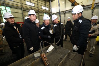 김영훈 고용노동부 장관 화성시 산업안전지킴이 현장 방문 합동점검 및 강평 20260109 김영훈 고용노동부 장관 준인산업 합동점검(장안면 석포리 준인산업) (28)_resize.JPG