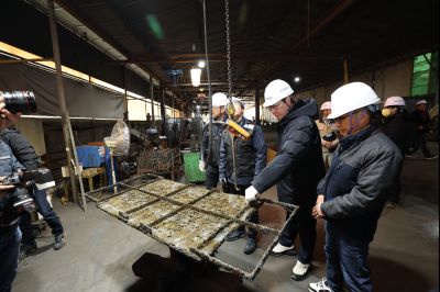 김영훈 고용노동부 장관 화성시 산업안전지킴이 현장 방문 합동점검 및 강평 20260109 김영훈 고용노동부 장관 준인산업 합동점검(장안면 석포리 준인산업) (34)_resize.JPG