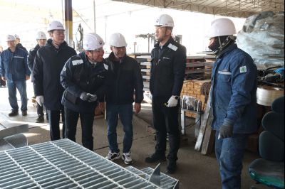 김영훈 고용노동부 장관 화성시 산업안전지킴이 현장 방문 합동점검 및 강평 20260109 김영훈 고용노동부 장관 준인산업 합동점검(장안면 석포리 준인산업) (38)_resize.JPG