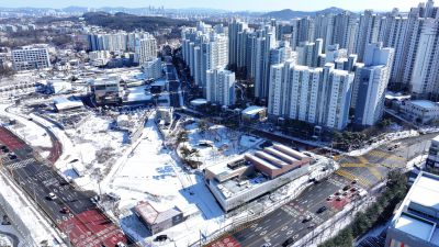봉담와우도서관 및 효행초등학교, 와우리, 동화리 일원 항공촬영 DJI_20260123194358_0072_D_resize.JPG