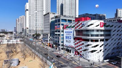 동탄구청 항공촬영