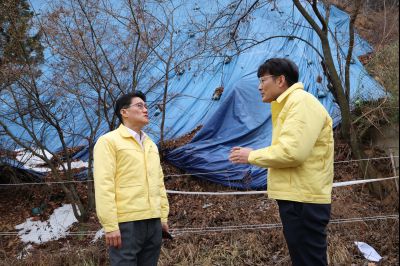 윤성진 제1부시장 남양읍 북양리 급경사지 위험지역 현장방문 C1KS9816_resize.JPG