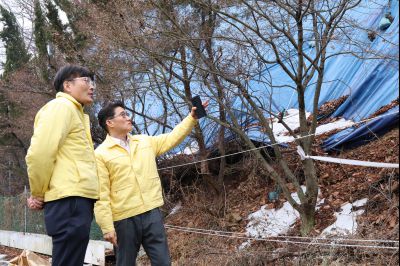 윤성진 제1부시장 남양읍 북양리 급경사지 위험지역 현장방문 C1KS9892_resize.JPG