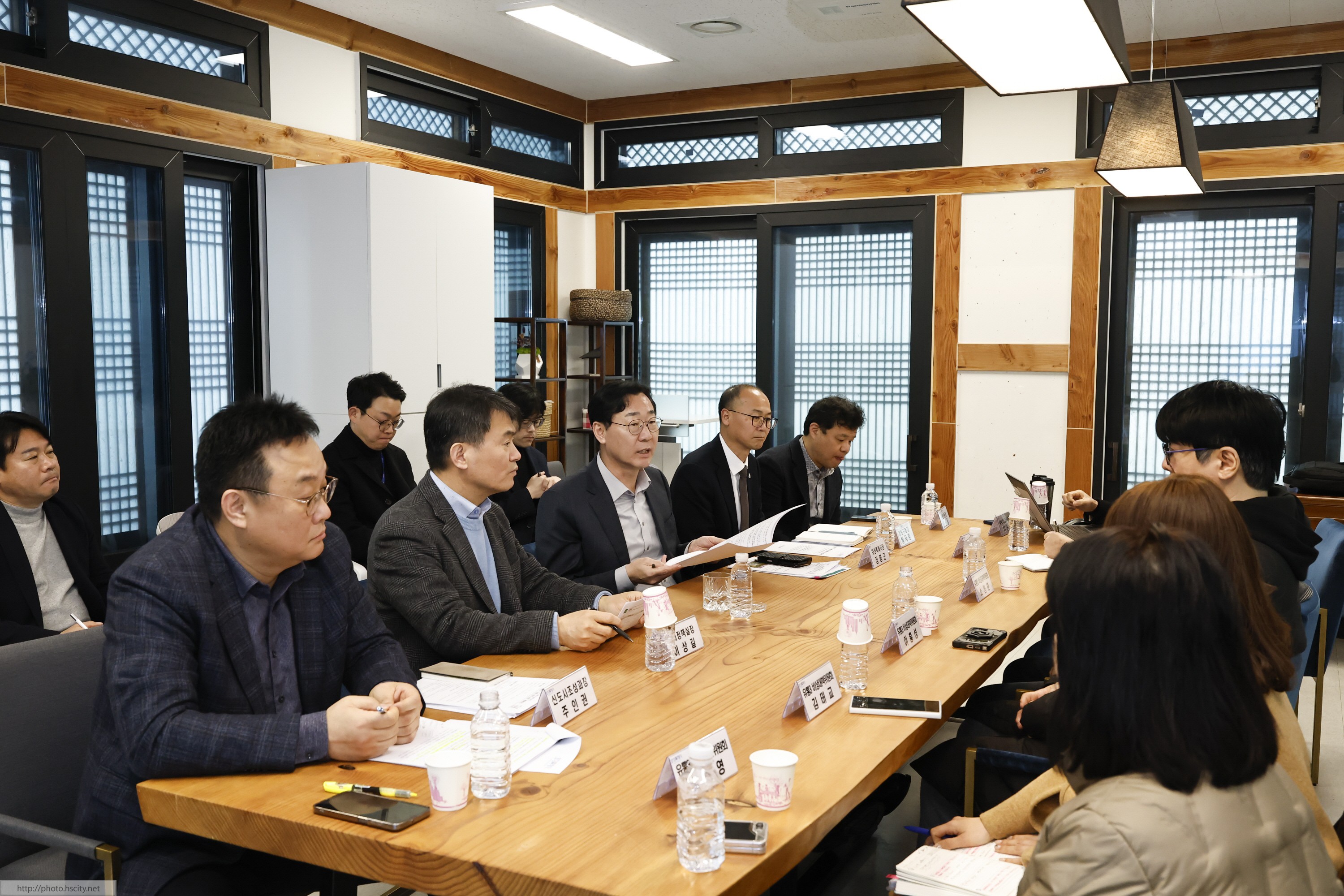 동탄8동 유통3부지 비대위 간담회 