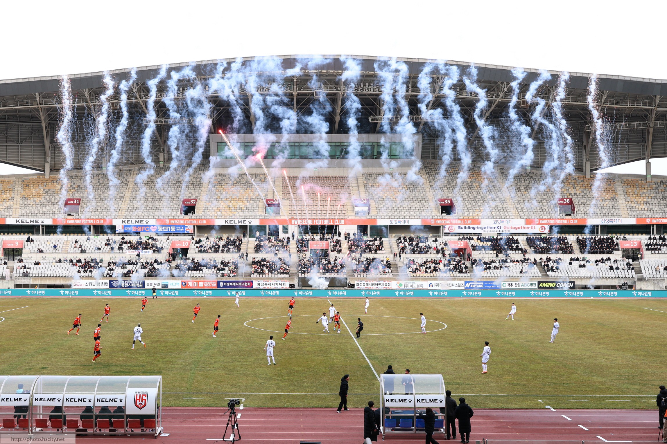 화성FC K2리그 경기(vs김해FC) 