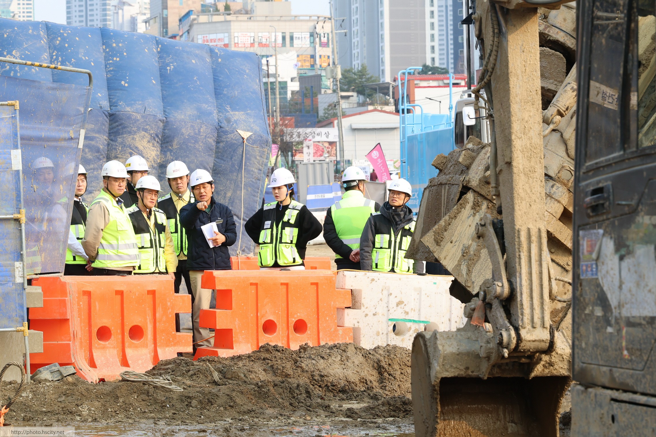 동탄인덕원선 복선전철 해빙기 대비 현장점검 