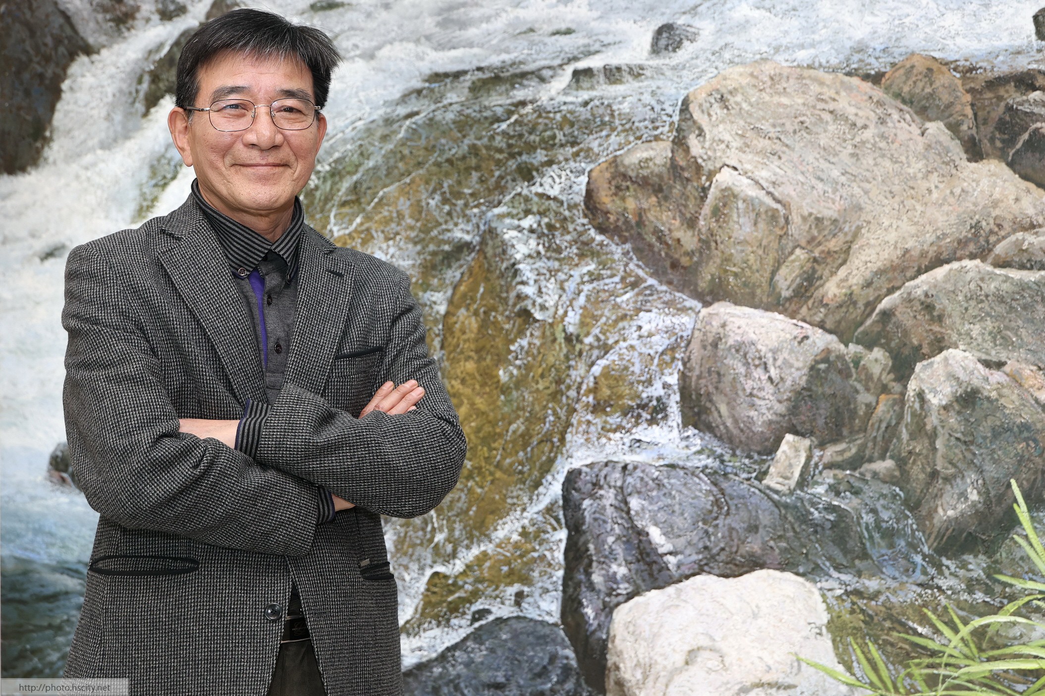 동삼 하윤보 화백 프로필 사진 