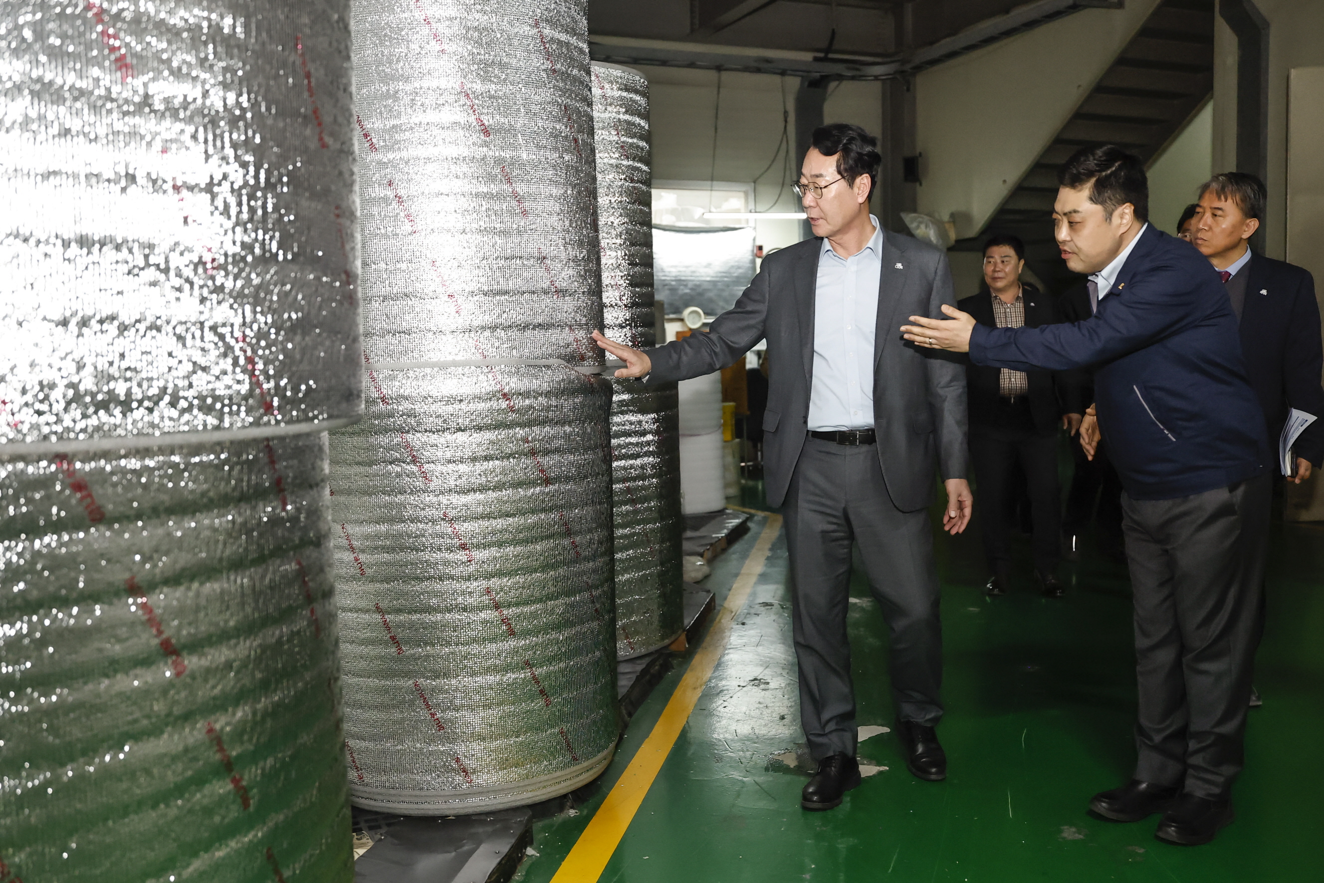 고유가 피해 공장 방문 