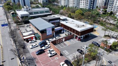 만세구 보건소 청사 항공사진