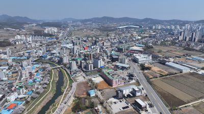 발안천 벚꽃길 및 발안시가지,향남역 일원 항공사진 DJI_20260412192900_0064_D_resize.JPG