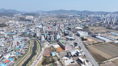 발안천 벚꽃길 및 발안시가지,향남역 일원 항공사진 DJI_20260412192900_0066_D_resize.JPG