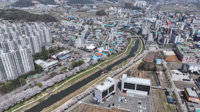 발안천 벚꽃길 및 발안시가지,향남역 일원 항공사진 DJI_20260412192939_0079_D_resize.JPG