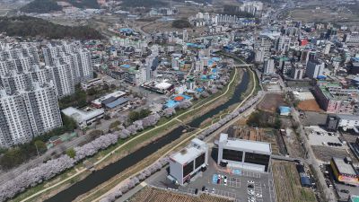 발안천 벚꽃길 및 발안시가지,향남역 일원 항공사진 DJI_20260412192939_0080_D_resize.JPG