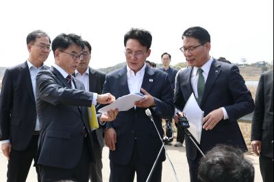 김민석 국무총리 시화지구 현장방문