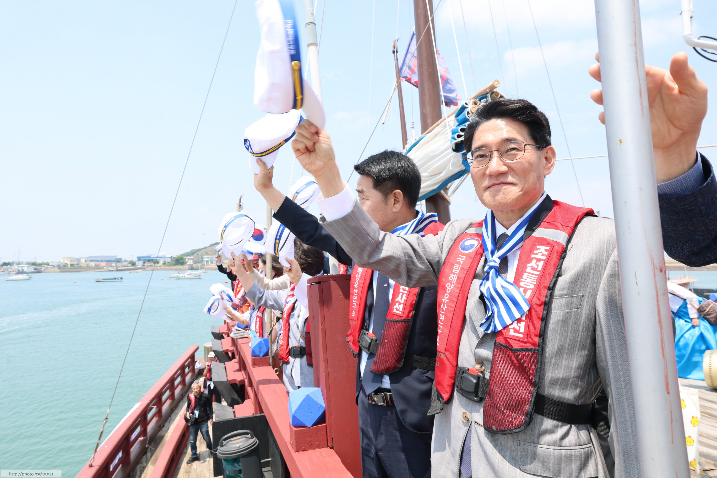 제16회 화성 뱃놀이 축제 2일차 개막식 - 조선통신사선 탑승 