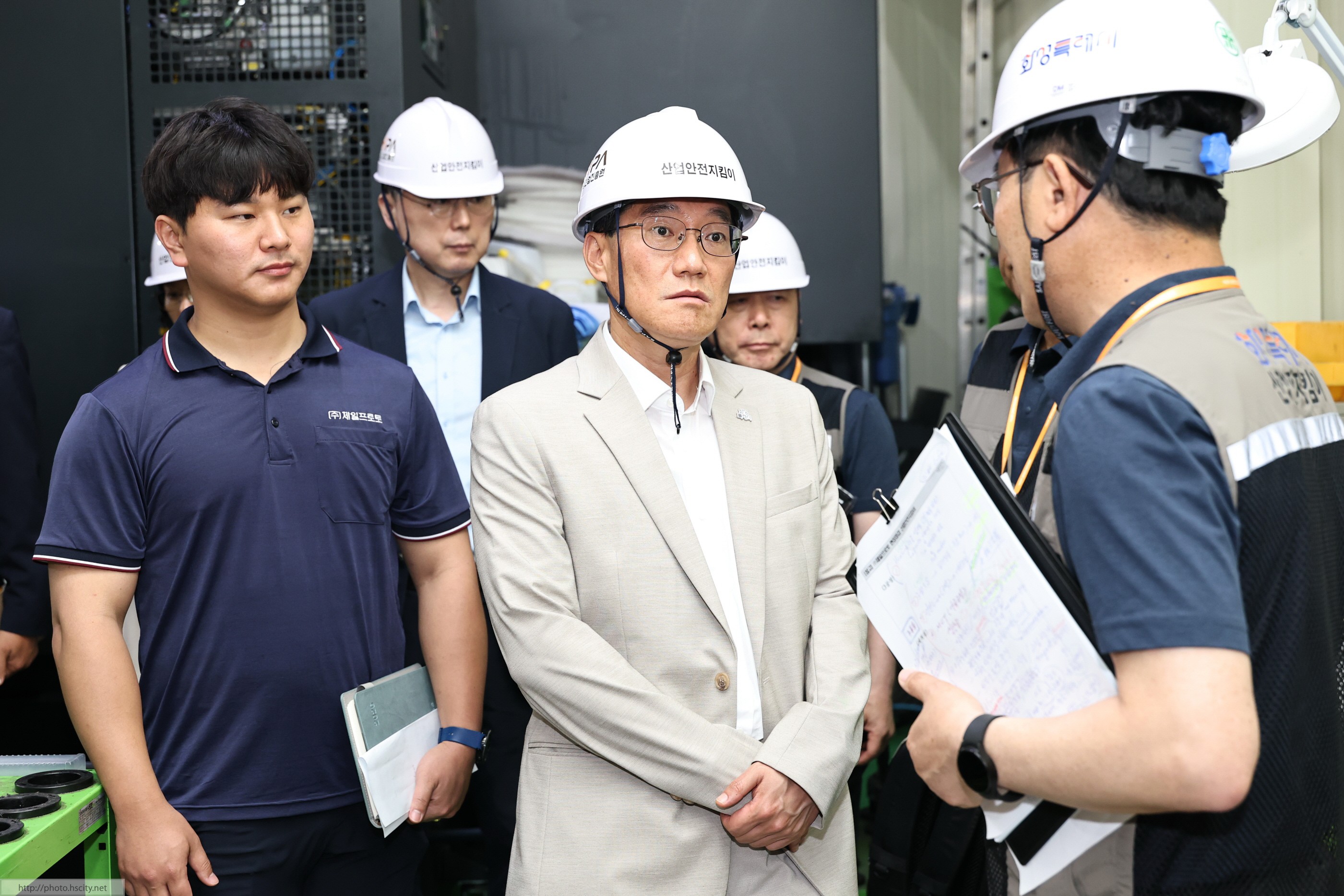 윤성진 제1부시장 화성시 산업안전지킴이 합동점검 및 직원과 간담회 