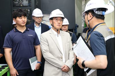 윤성진 제1부시장 화성시 산업안전지킴이 합동점검 및 직원과 간담회